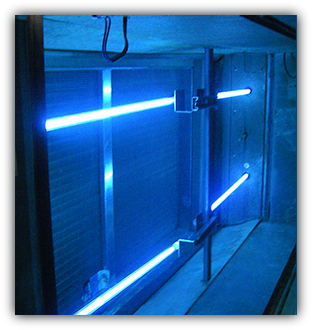 Ticari Seri UV lambalar montaj resmi